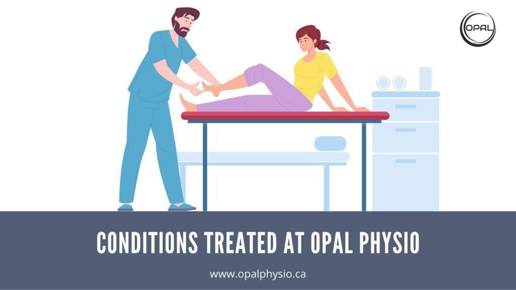Conditions Treated At Opal Physio