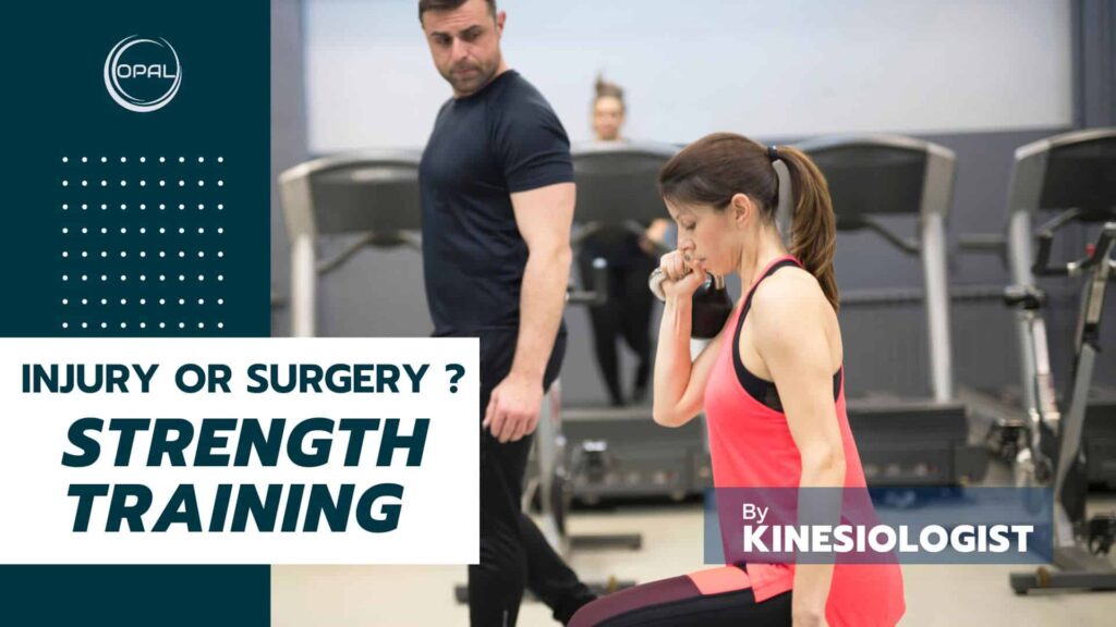 Strength training after an injury or surgery