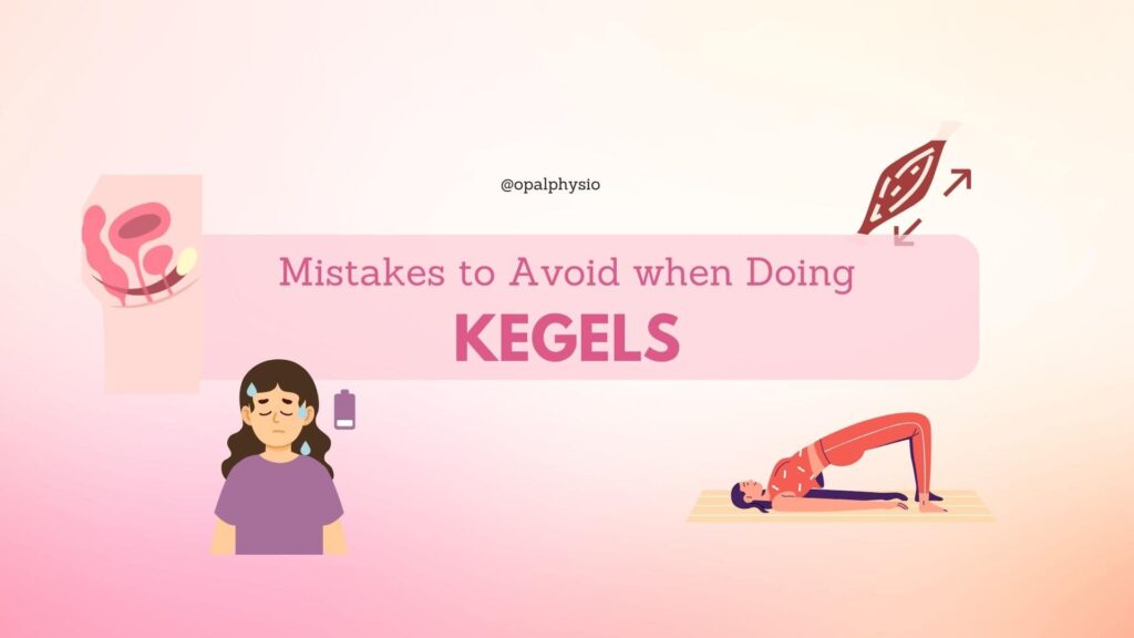 Common Mistakes to Avoid when Doing Kegels