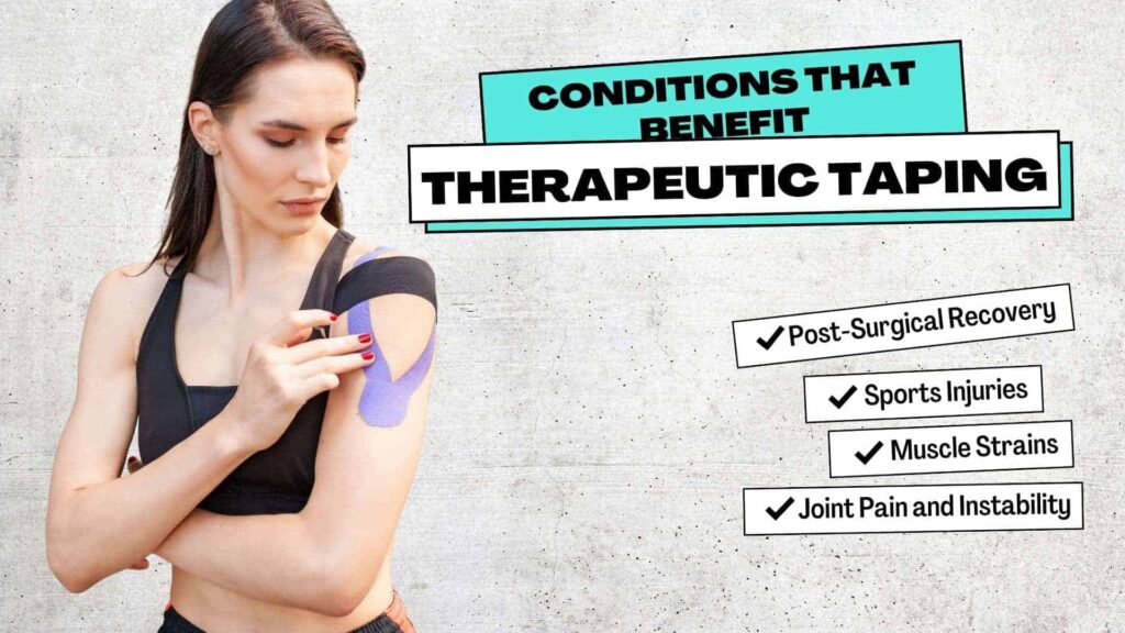 Conditions that Benefit from Kinesio Taping